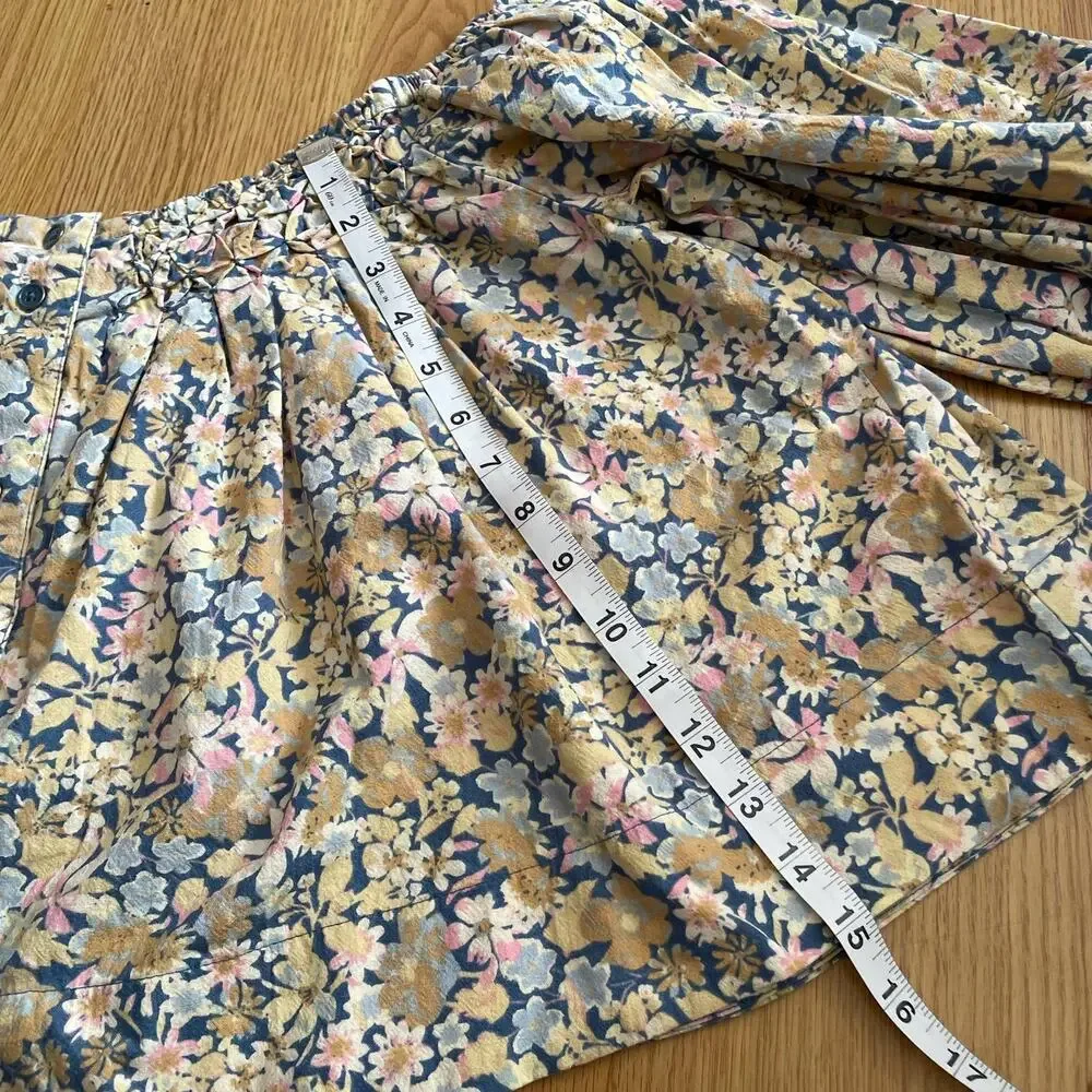Free people James Smocked Off the Shoulder Crop Blouse